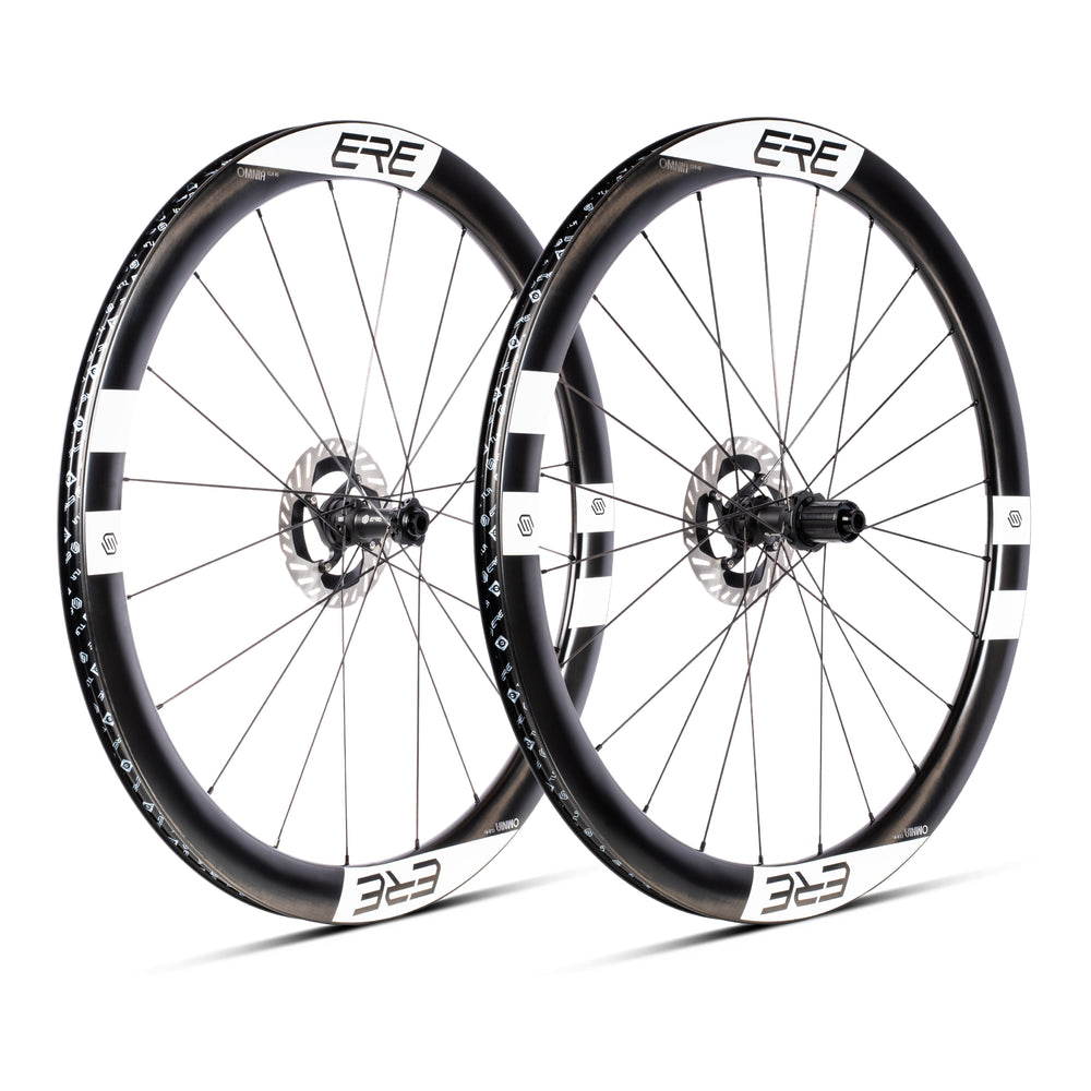 OMNIA II CLR45 45mm size height, 21mm internall tubeless ready rim, uci approved, iso tested, pro riders, competition, sapim spokes, industrial bearings. centerlock disc rotors , black, white