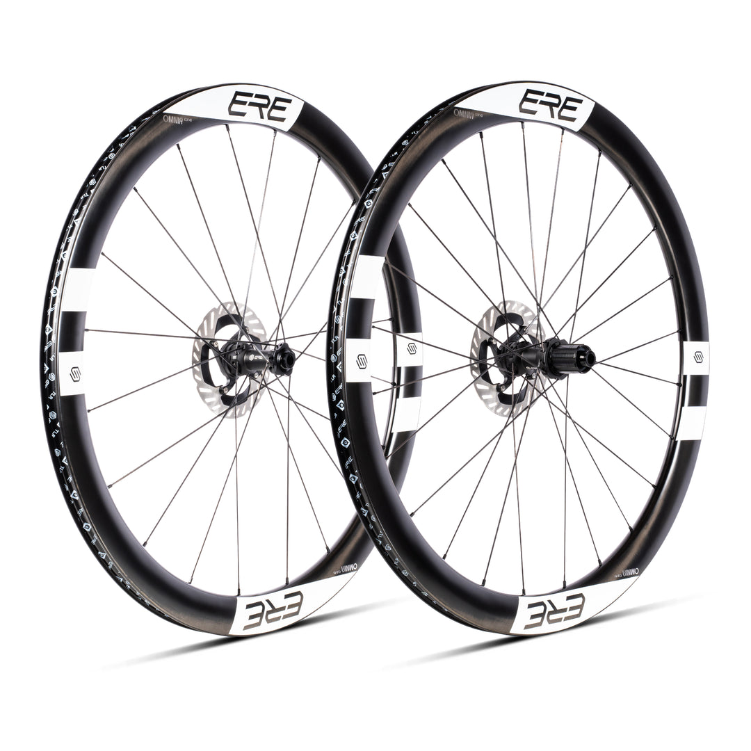 OMNIA II CLR45 45mm size height, 21mm internall tubeless ready rim, uci approved, iso tested, pro riders, competition, sapim spokes, industrial bearings. centerlock disc rotors , black, white