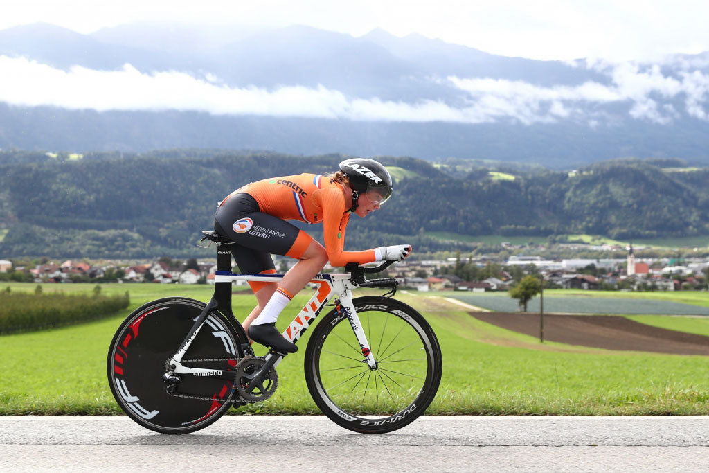 Rozemarijn Ammerlaan wins junior women's time trial world title